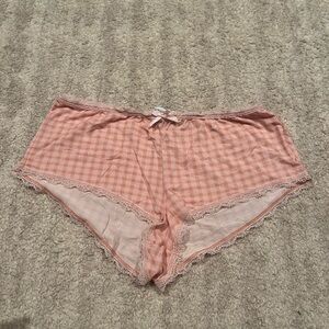 We wore what mini sleep shorts